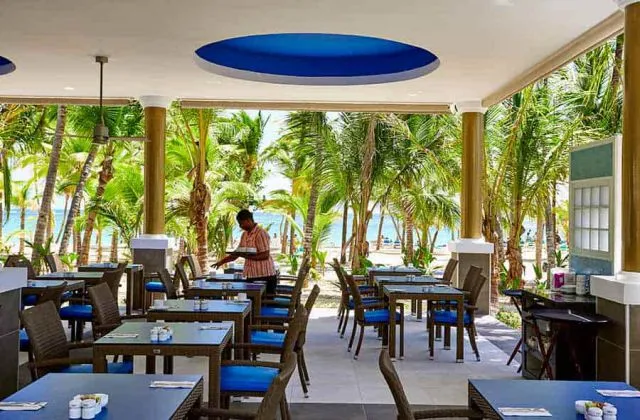 Riu Bambu Punta Cana restaurante playa